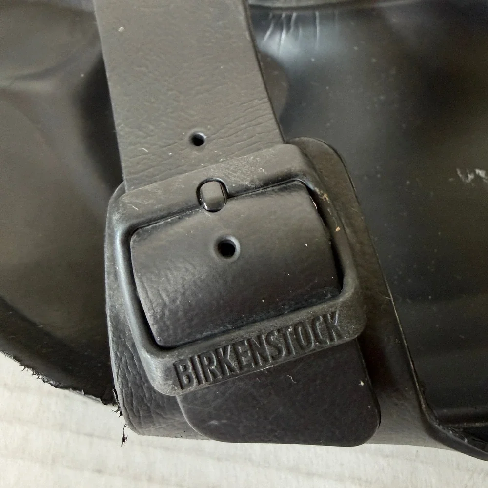 Birkenstock Arizona Essentials EVA Mens Black Waterproof Sandal Sz 46 EU 13 Wide